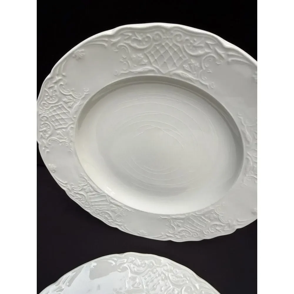 5 Johnson Brothers Richmond White Bread & Butter Salad Plates 8”
